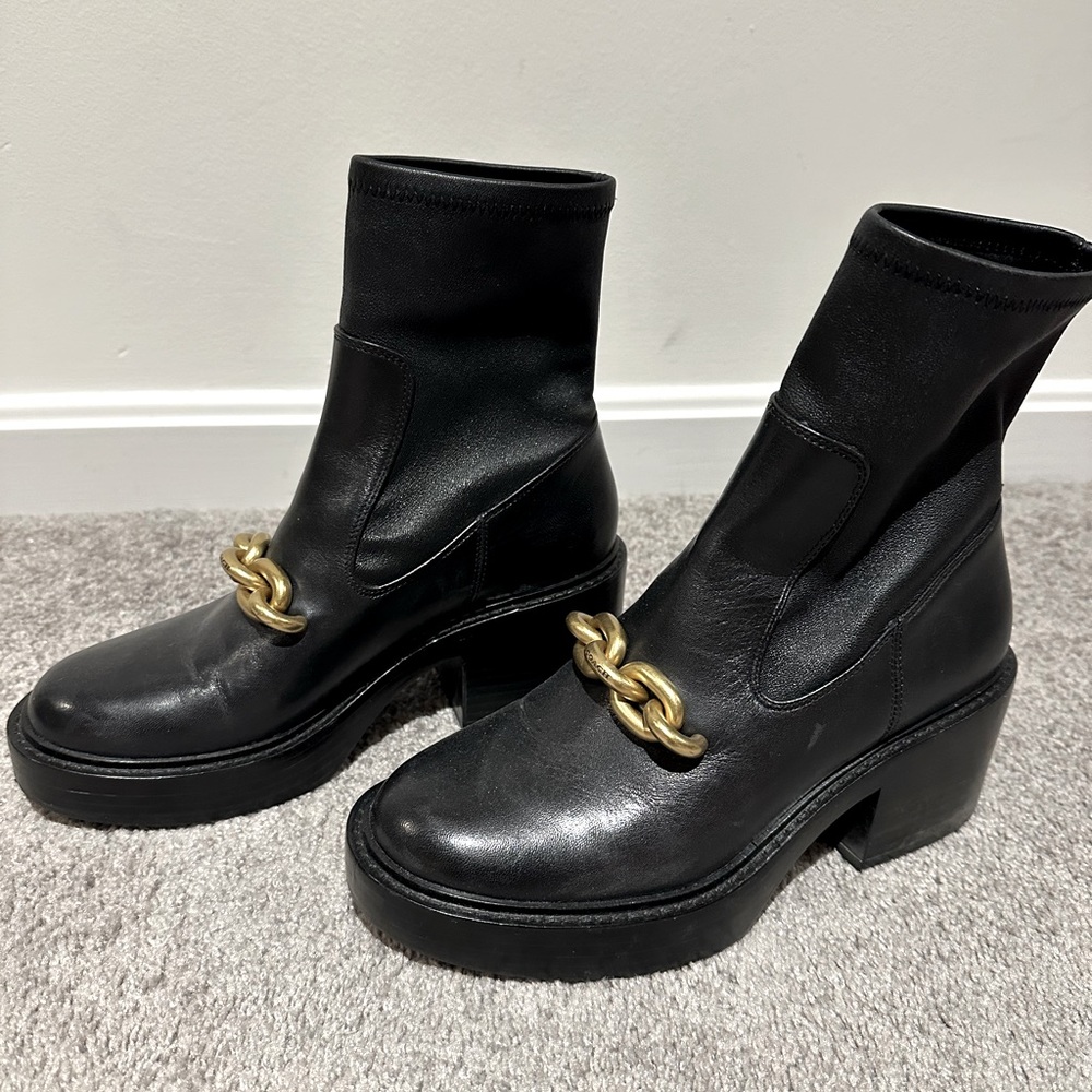 Coach Kenna Bootie - size 8 - black